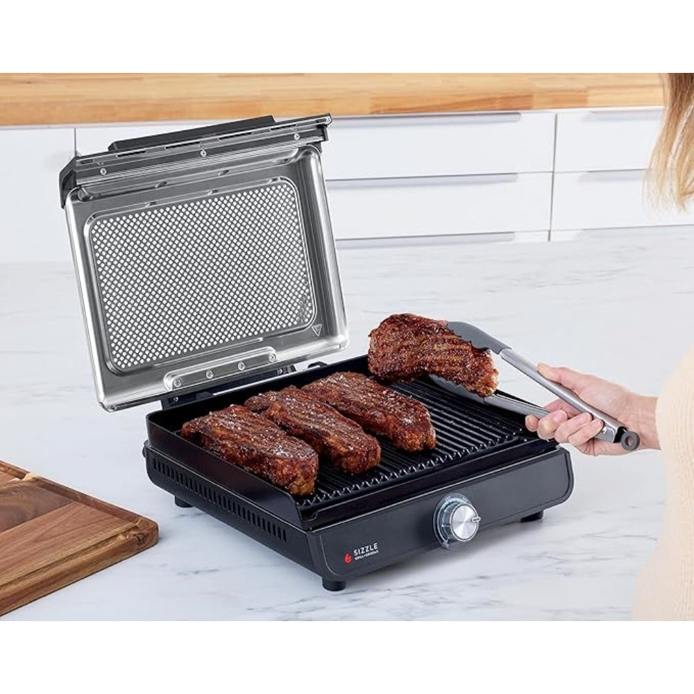 Cocción en casa con parrilla Ninja Sizzle