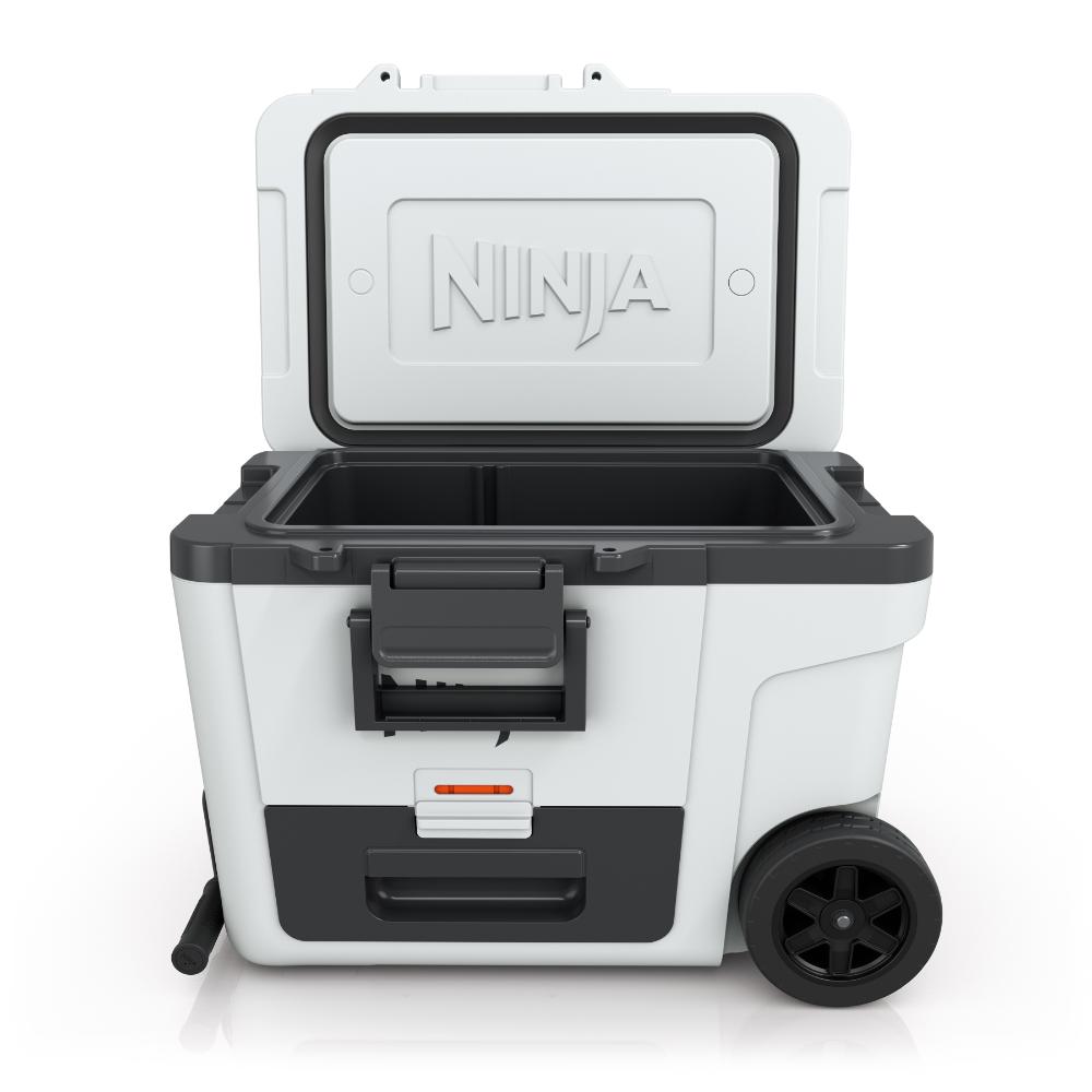 Ninja FrostVault™ 45qt Wheeled Cooler with Dry Zone (Cloud White)