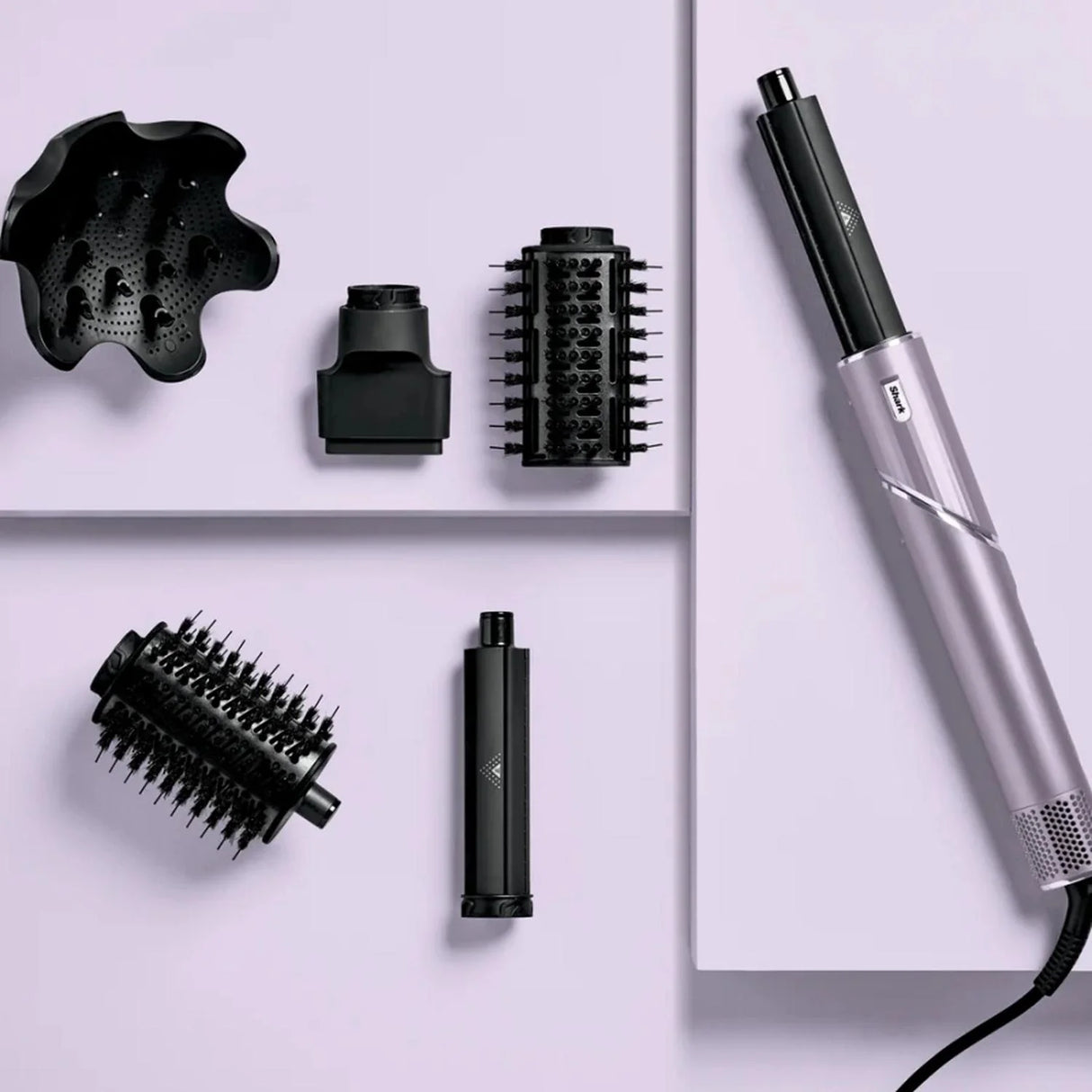 Multiestilizador Shark FlexStyle Lilac Frost con 6 accesorios
