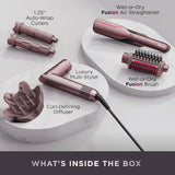 Shark FlexFusion moldeando cabello sin daño