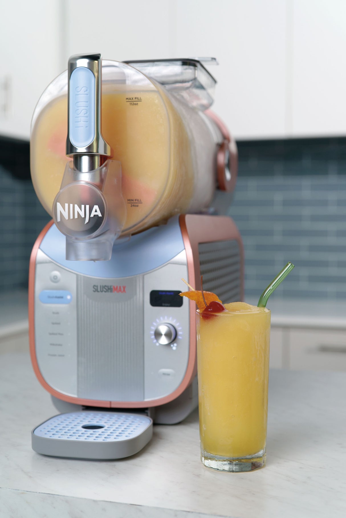 Ninja SLUSHi™ Max Smart Frozen Drink Maker Blue & Peach